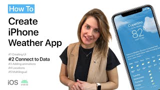 How To Make an iPhone Weather App - Lesson 2 - Connecting to Data screenshot 2