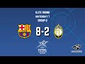 UEFA Futsal Champions League - Elite Round - Group C - Day 1: FC Barcelona 8-2 Dobovec