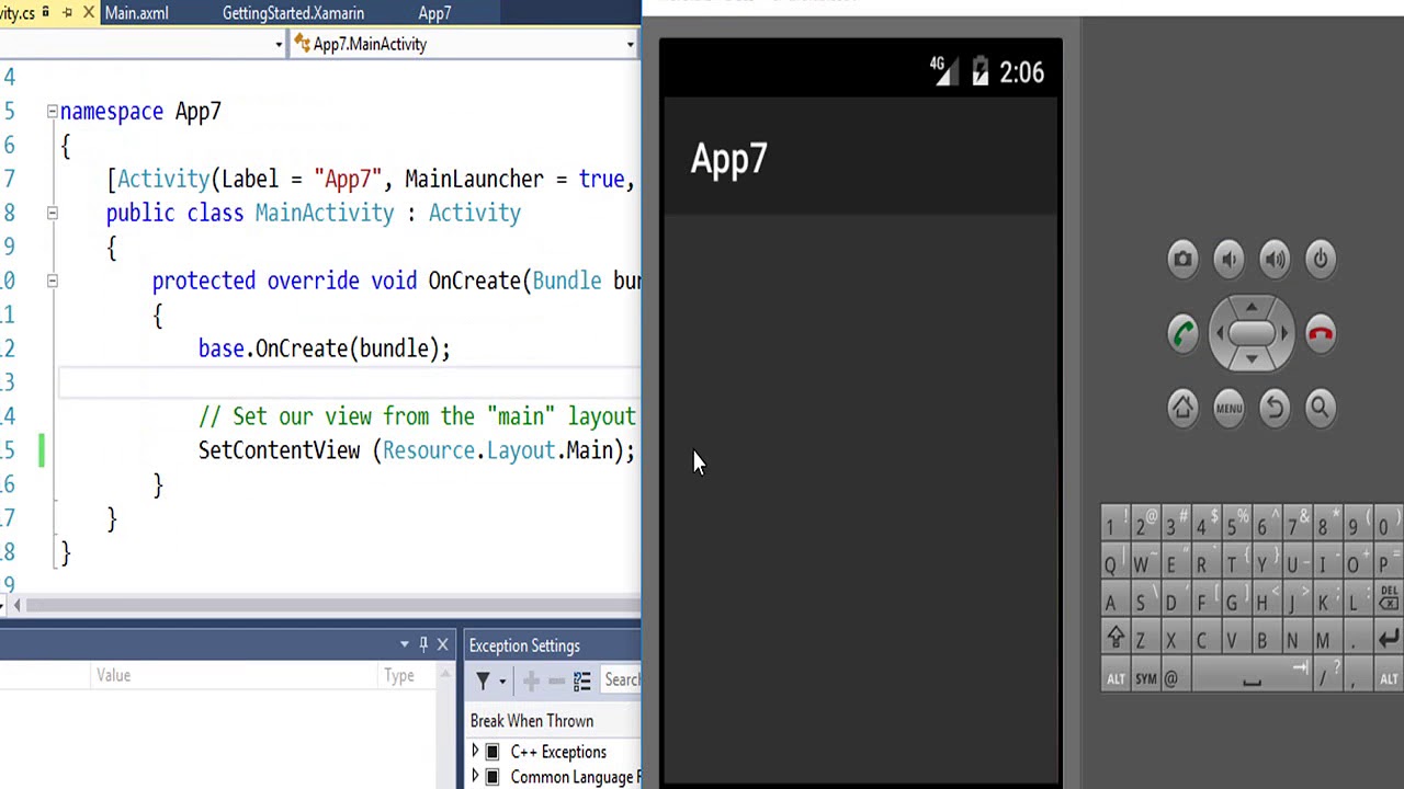 xamarin android studio