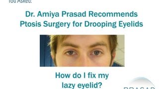 How to Fix a Lazy Eyelid