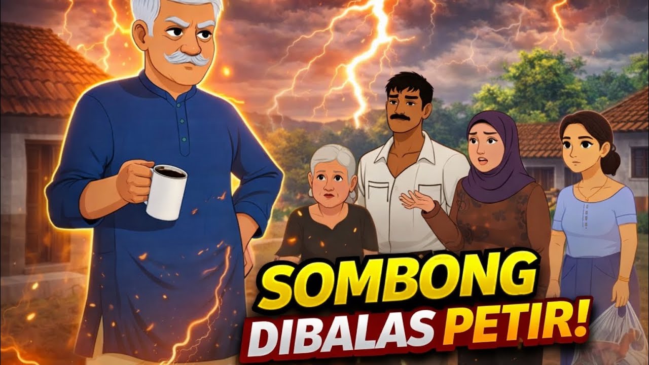 TETANGGA SOMBONG DAN PELIT, DAPAT BALASAN TAK TERDUGA #animasi 