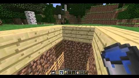 Minecraft how to build a monster force field or a storage (underground)
