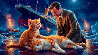 Mother Cat Returned to the Sinking Titanic to Save Her Kitten 💔 True Survival Story