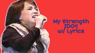 Miniatura del video "MY STRENGTH | ID04 | LYRICS"