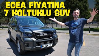 Türkiye’nin en ucuz 7 koltuklu SUV’u 1 Milyonluk SWM G03F'yi test ettik.