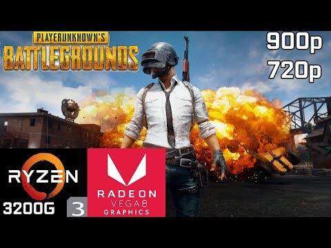 PUBG - Ryzen 3 3200G Vega 8 & 8GB RAM