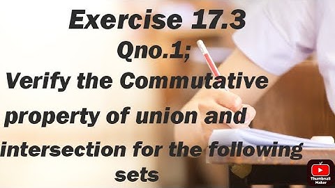 Unit 17 | Exercise 17.3 | Sets and Function | Question 1| Class 10 | New book Sindh board