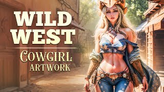 Stunning Cowgirl Art: A Visual Feast Of Gorgeous Illustrations! | #Aiart