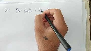 Example on linear differential equations for second order of vi(a) for bsc 2nd yr By Ram Arora