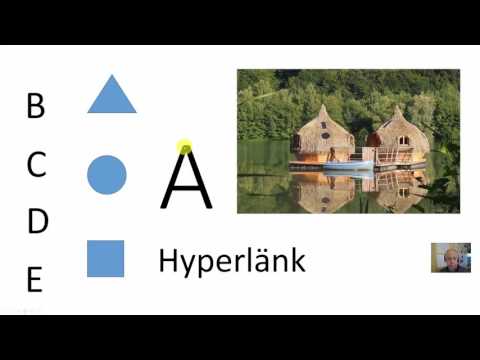 Video: Hur Man Infogar En Hyperlänk