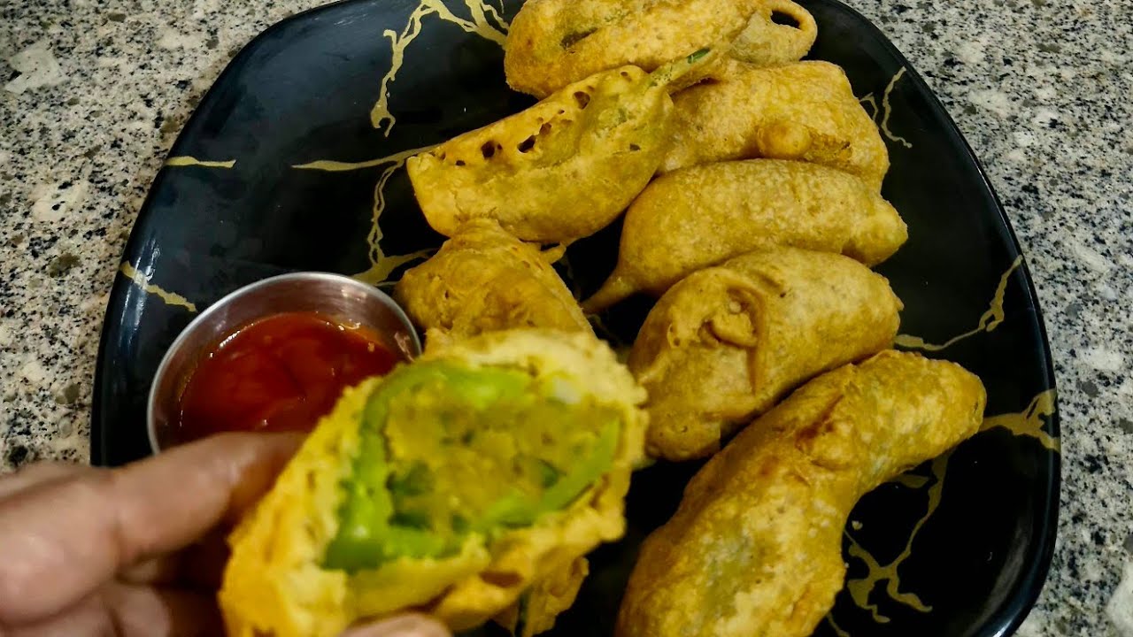 रमजान स्पेशल मिरची वडा रेसीपी |मेरे घर मे सबको इतना स्वाद लगा डबल बनवाया मुझसे#sayra Samina Foodlab 