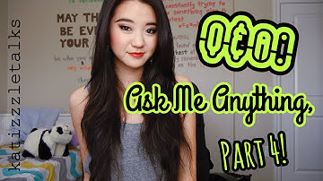 Q&A: Ask Me Anything, Part 4!