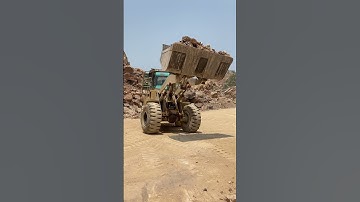 IRON GIANT UNLEASHED! 💥 Massive Rock  Unloading  #shorts