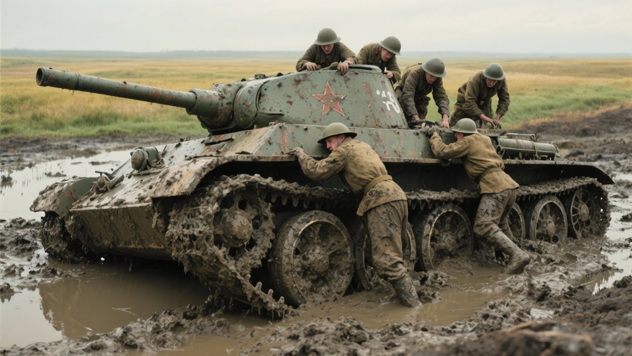 Jak surowe było życie załogi sowieckiego czołgu T-34?
