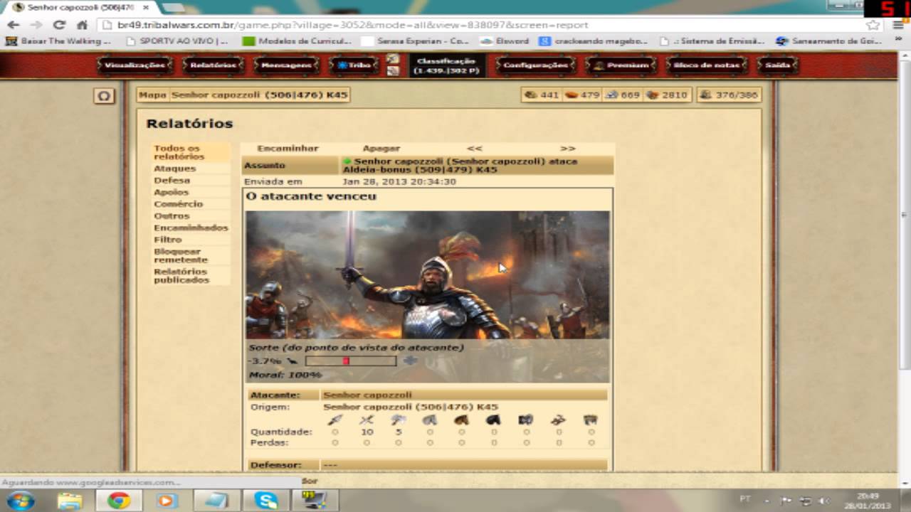 Tribal Wars Tutorial - Dica para Farms no começo , CRESÇA RÁPIDO - YouTube