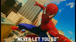 Spider-Man Pc Cinematic Web Swinging To Music Never Let You Go By Third Eye Blind