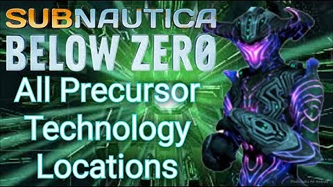 Subnautica Below Zero | All Precursor Technology Locations