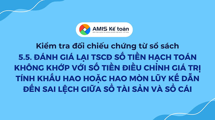 Đánh giá lại tài sản cố định trong misa năm 2024