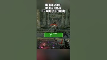 Bro used 200% of his brain. #cs2 #csgo #youtubeshorts