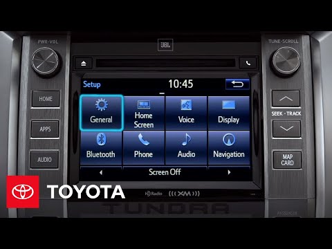 2014 Tundra How-To: Customizing Entune™ Defaults | Toyota