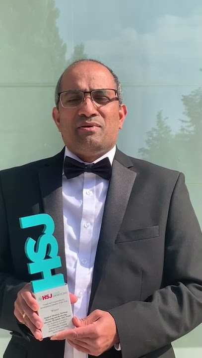 Veeru Shatkar on our HSJ award win