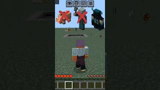Minecraft Survival: Every Mob Attack Challenge 💀#minecraft #shorts #gaming