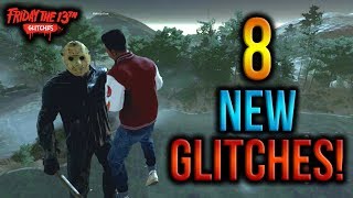 Friday The 13th: The Game - 8 NEW GLITCHES! (Flying, Out Of Map & Secret Room Glitches!)