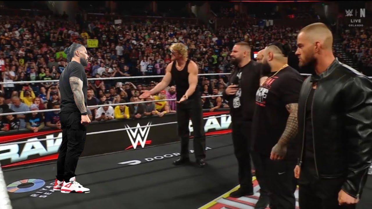 Roman Reigns Confronts The Vision on Raw | Wwe Raw Highlights