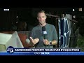 Squatters take over abandoned property in Los Angeles