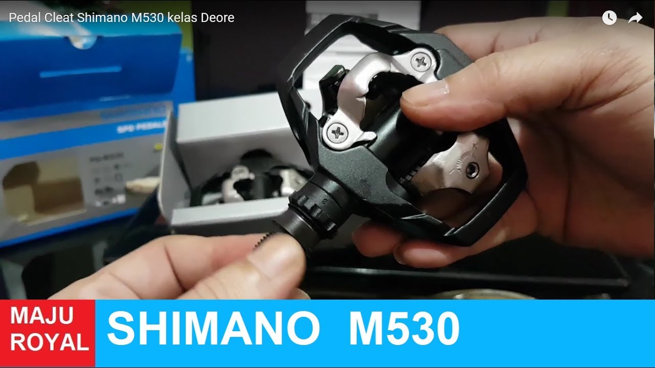 Pedal Cleat Shimano M530 kelas Deore 