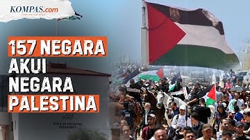Daftar Lengkap 157 Negara yang Mengakui Palestina