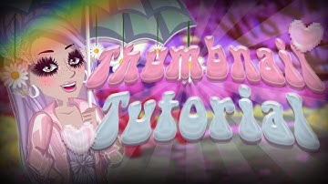 HOW I MAKE MY THUMBNAILS!