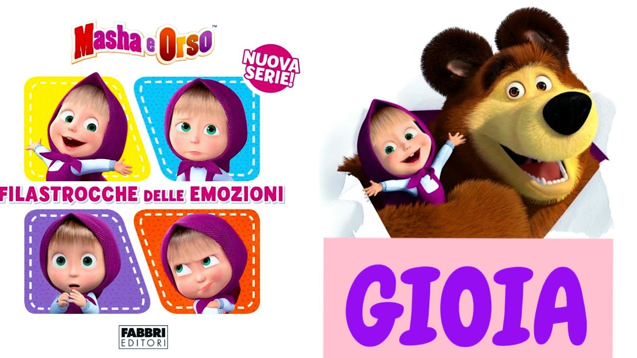 Masha e Orso. GIOIA | libro per bambini letto ad alta voce