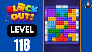 Block Out Color Sort Puzzle Level 118 Full Walkthrough Solution