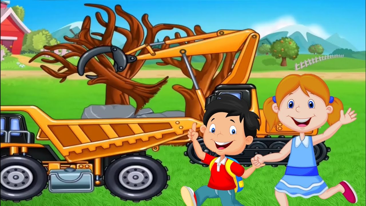 Kids Building A House Learn Construction Equipment For Kids 2023