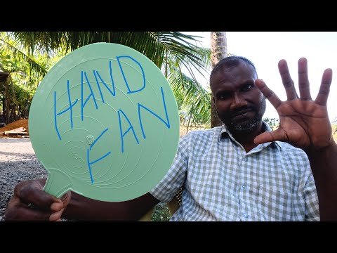 OPEN PLACE VILLAGE ASMR / HAND FAN TINGLES with CAMERA LENS SCRATCHES SOUNDS,