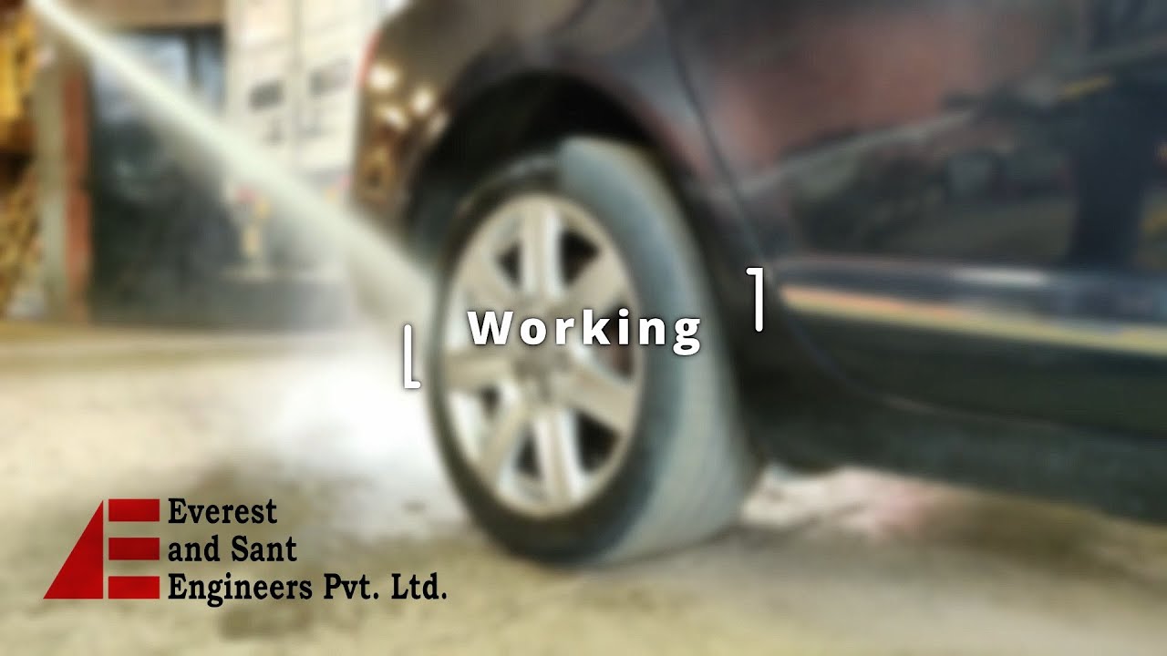Car Washer 300 PSI 3 HP Compact | Everest & Sant Engineers Pvt. Ltd.