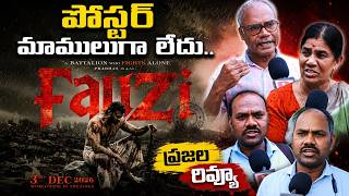 FAUZI Poster Public Review | Prabhas FAUZI First Look Reaction | Audience Response