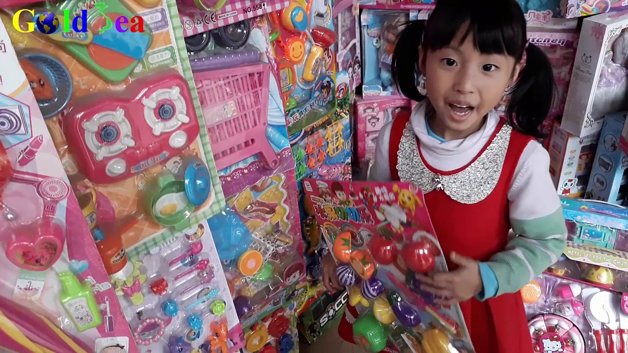 Đi Mua Đồ Chơi Blue Sea Đi Mua Bộ Đồ Chơi Trứng Socola Củ Quả