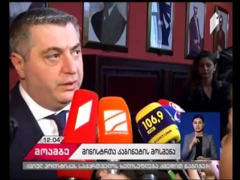 პარლამენტში კომიტეტების გაერთიანებულ სხდომებზე მინისტრობის კანდიდატებს უსმენენ