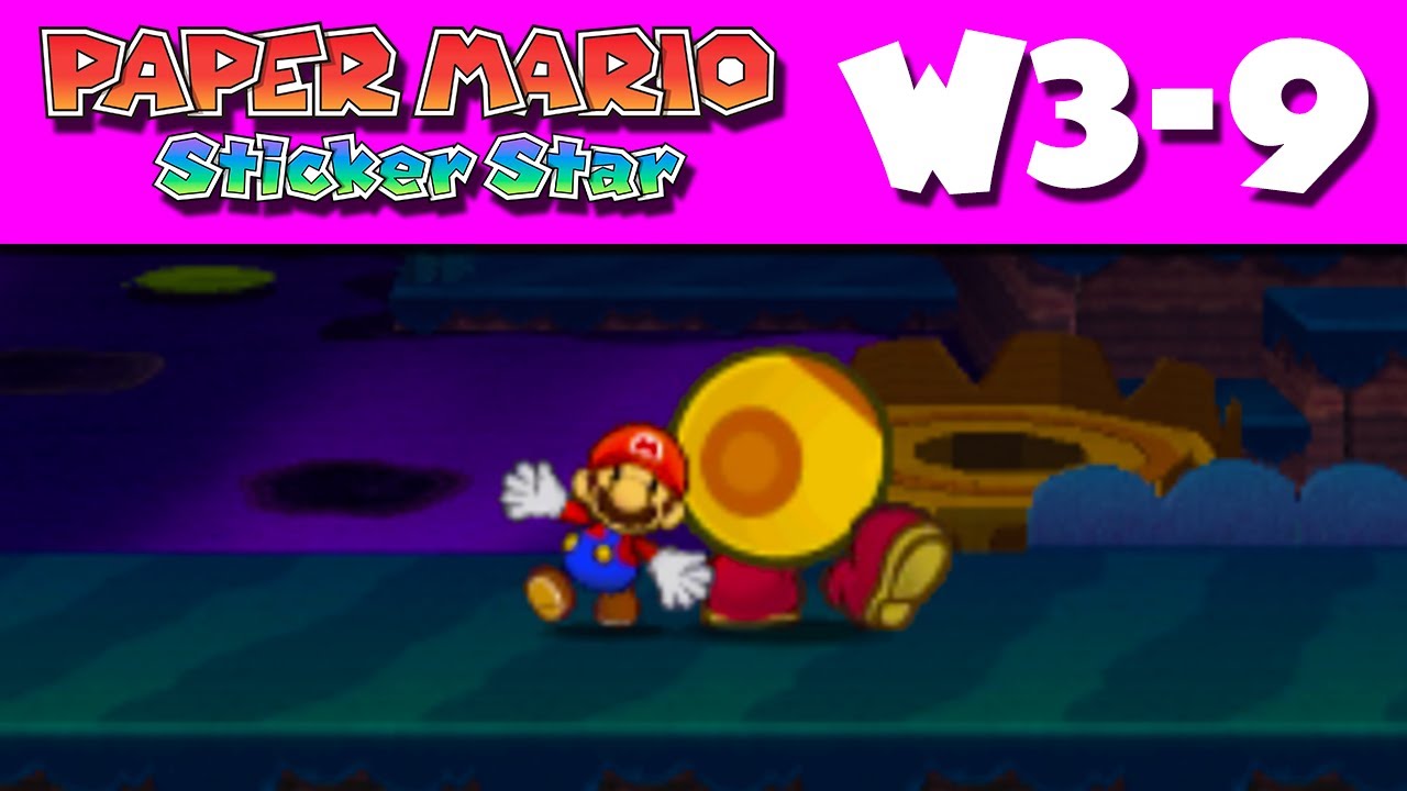 Paper Mario Sticker Star W3 9 Gauntlet Pond Nintendo 3ds Gameplay Walkthrough Youtube Paper Mario Sticker Star W3 9 Gauntlet Pond Nintendo 3ds Gameplay Walkthrough Youtube