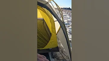 Salewa Litetrek Tent Winter Camping Tent Review Camping Outdoors Mountains Mountaincamping Fyp 