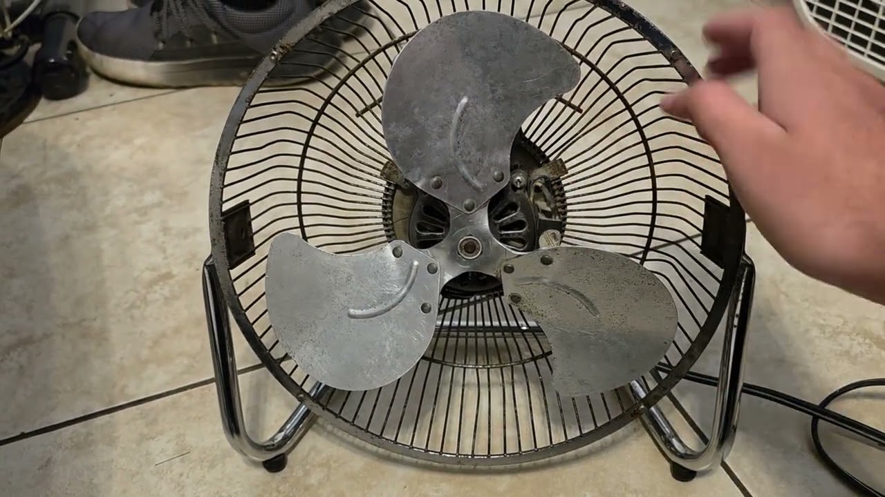 February 1, 2026 Update on my 2003 Lakewood 9 inch floor fan ( Read description )