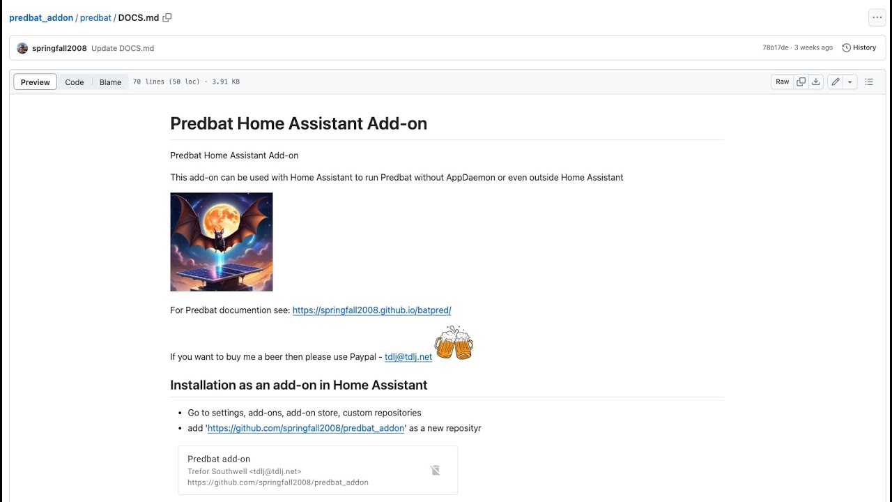 Installing Predbat, Solcast, Dashboard and Plans - New Add On method ...