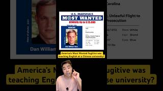 America's Most Wanted fugitive was teaching English at a Chinese university? #china #crime #teacher