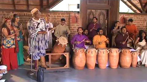 Workshop on African drums by Dr. Paschal Younge an...