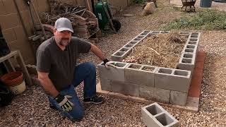 Why do you stagger cinder blocks?