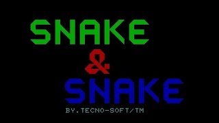 Snake & Snake (Tecno-Soft) for the Sharp MZ-700 screenshot 5