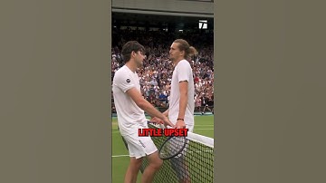 What did Zverev say to Fritz at the net? 🤝 #wimbledon #tennis