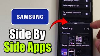 How to Open All Apps Side by Side on Samsung Phone - Settings screenshot 5